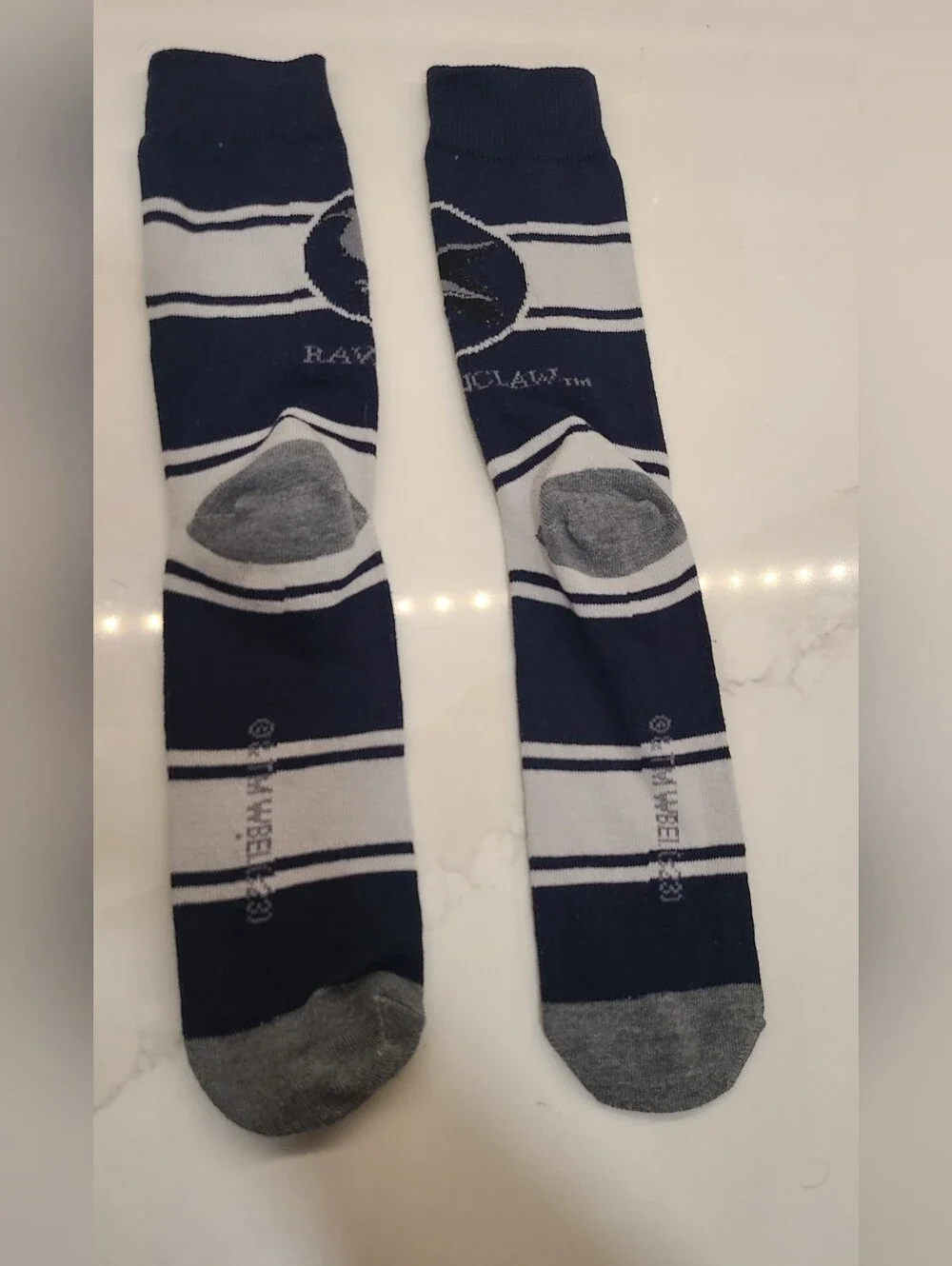 Ravenclaw House Crest Navy Crew Socks
